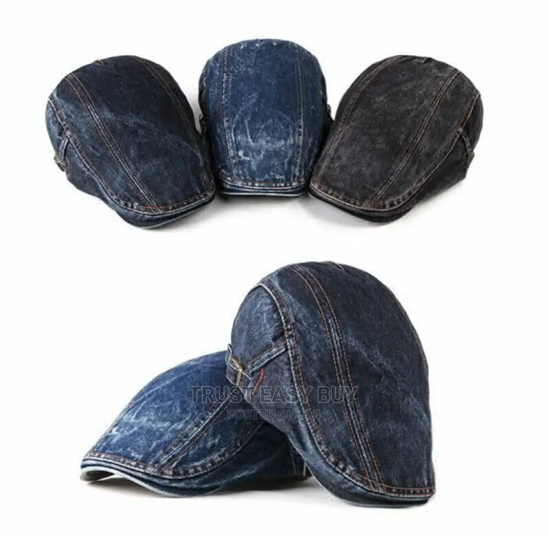 Original Vintage Flat Denim Caps