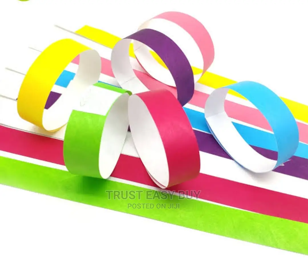 Original Event Paper Wristband(100 Pcs)