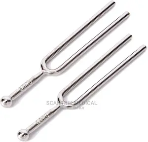Tuning Fork With Foot- Stainless Steel