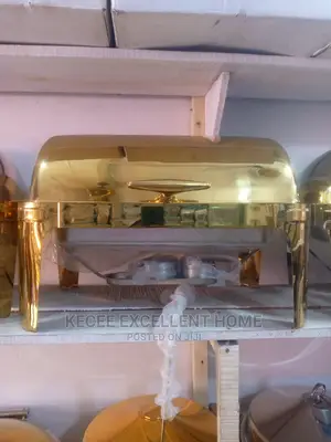 Stainless Steel Gold Chafing Dish 8l