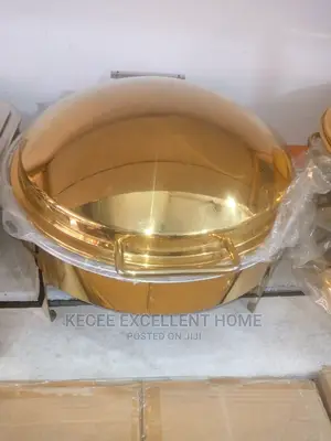 Stainless Steel Gold Chafing Dish 8L