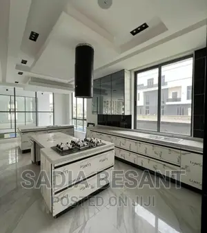 Luxurious Kitchen Cabinet Design With Accessories