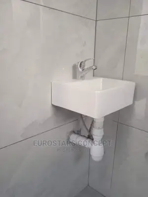 Small Square Ceramic Wash Hand Basin