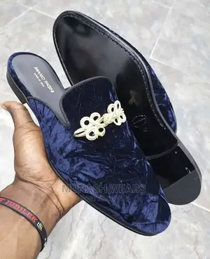 Italian Velvet Fagni Half Shoe