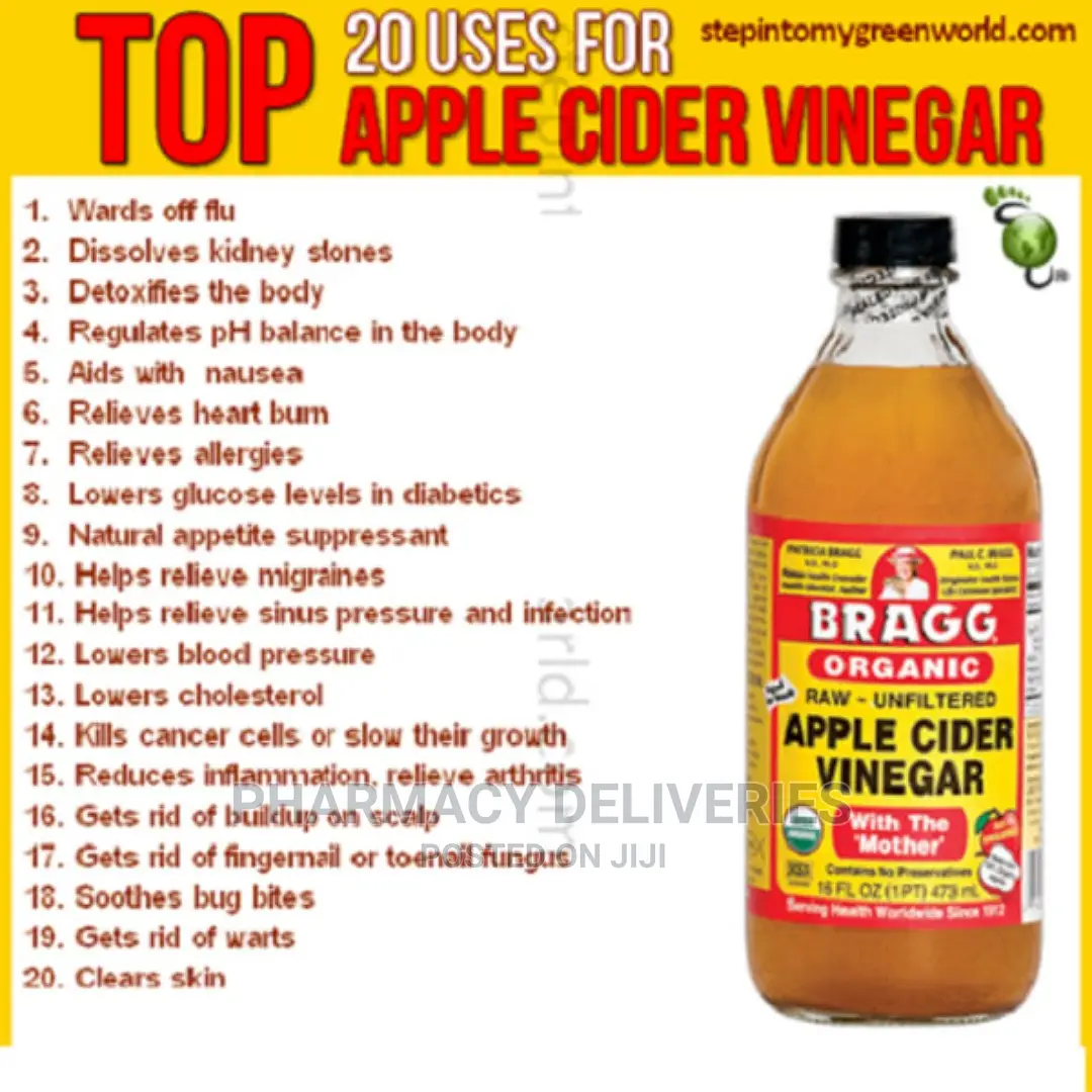 Organic Raw Apple Cider Vinegar Available for Consumers