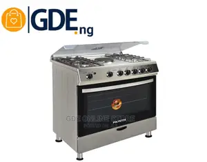 Polystar 60*90 5 Burner Gas+ Electric Cooker With Oven
