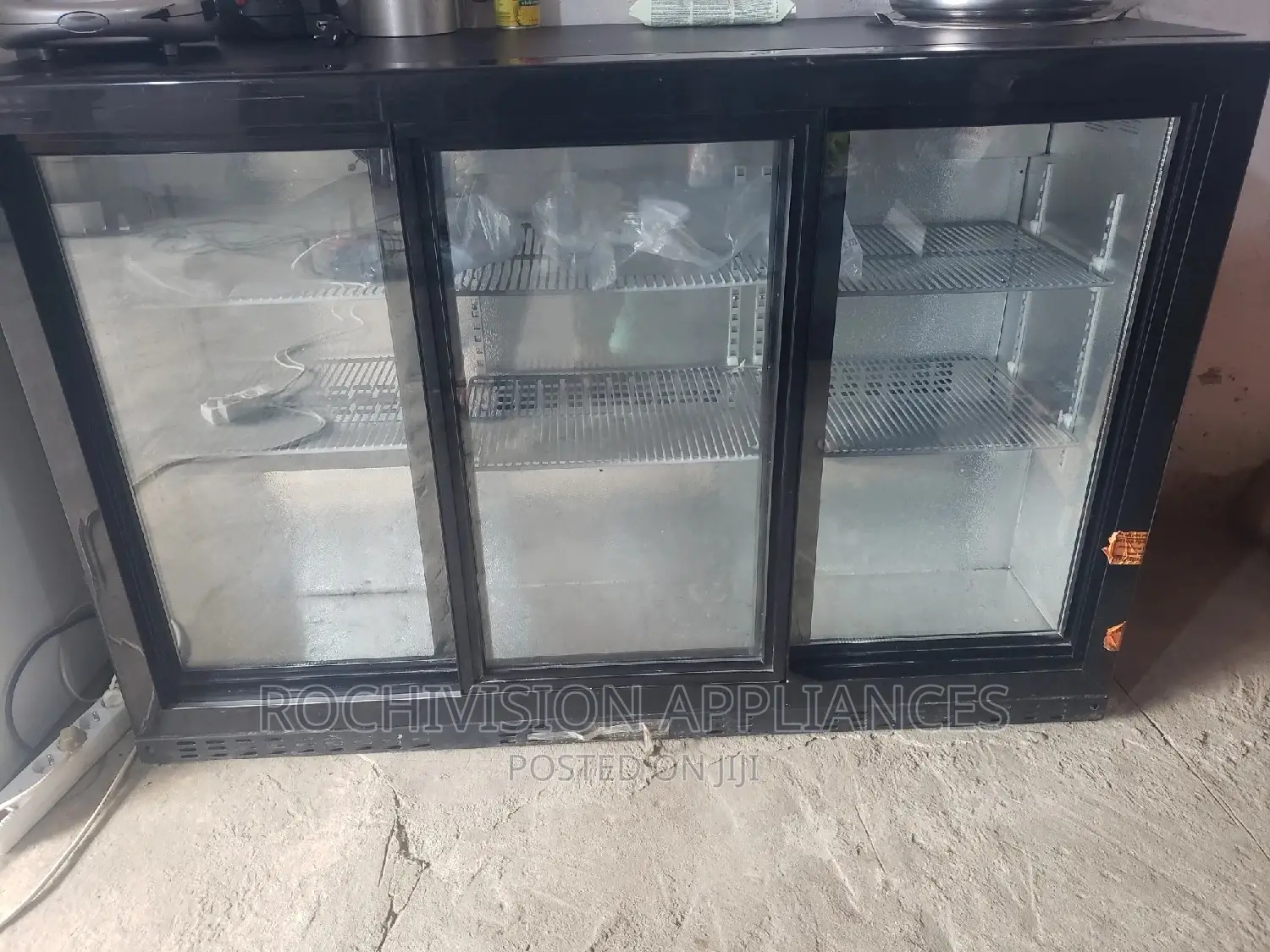Mini Three Door Chiller Mini Beverage Showcase 3door Chiller