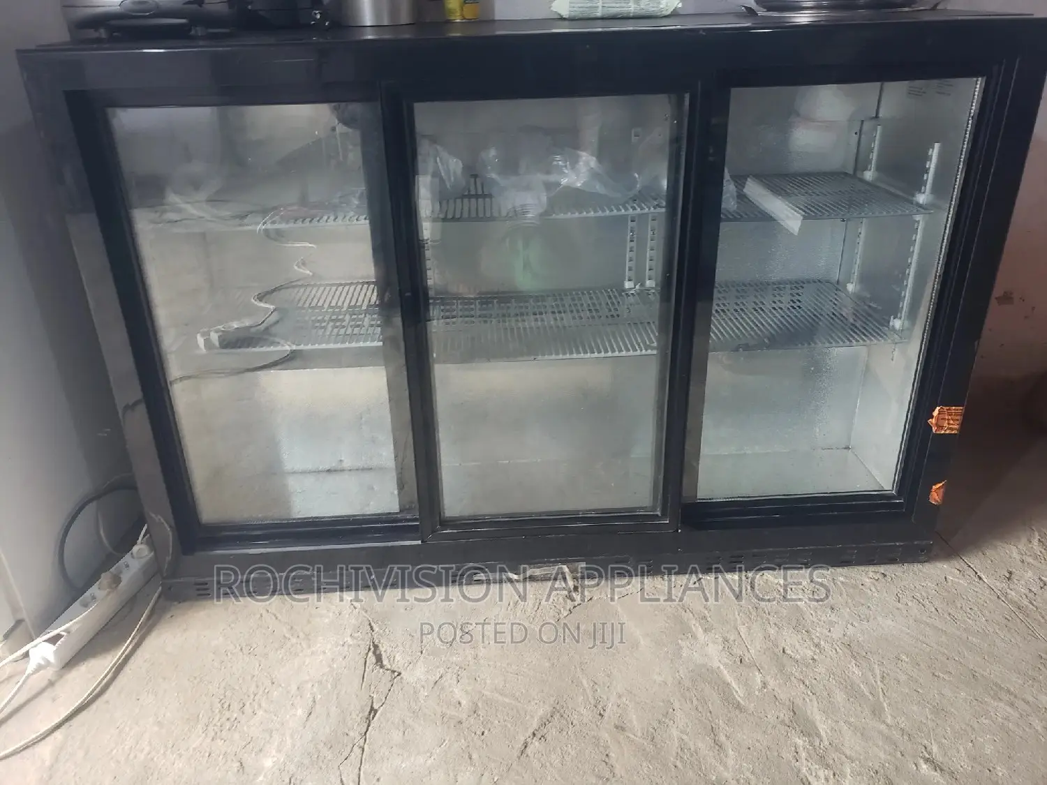 Mini Three Door Chiller Mini Beverage Showcase 3door Chiller