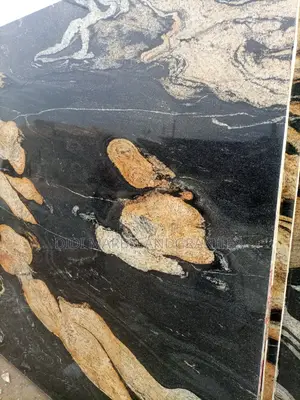 Granite for Kitchen Countertop and Staircase Brazilian Gold