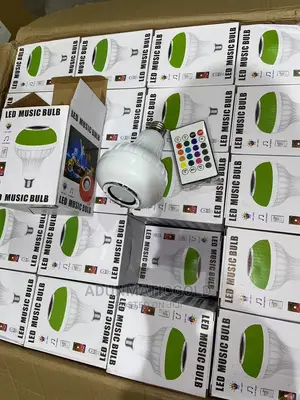 LED Music Disco Bulb