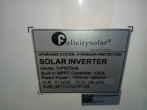 Felicity 7.5kva Solar Inverter Hibrid Inverter