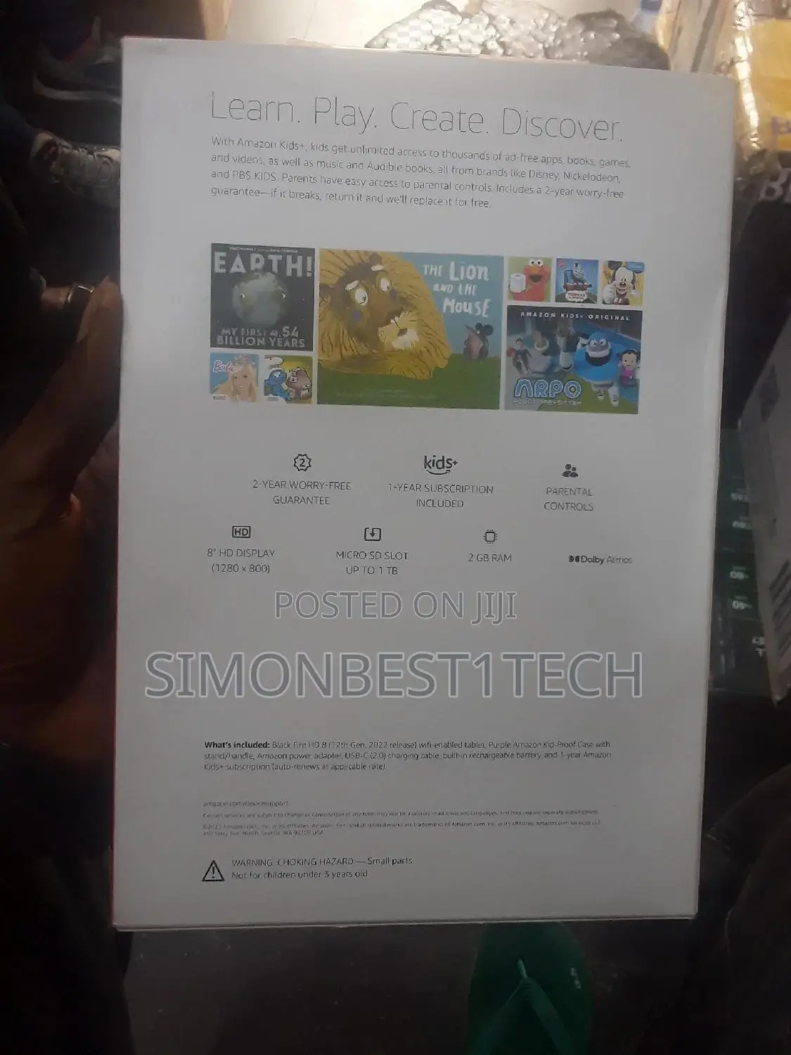 New Amazon Fire HD 8 (12 gen) 32 GB Gray