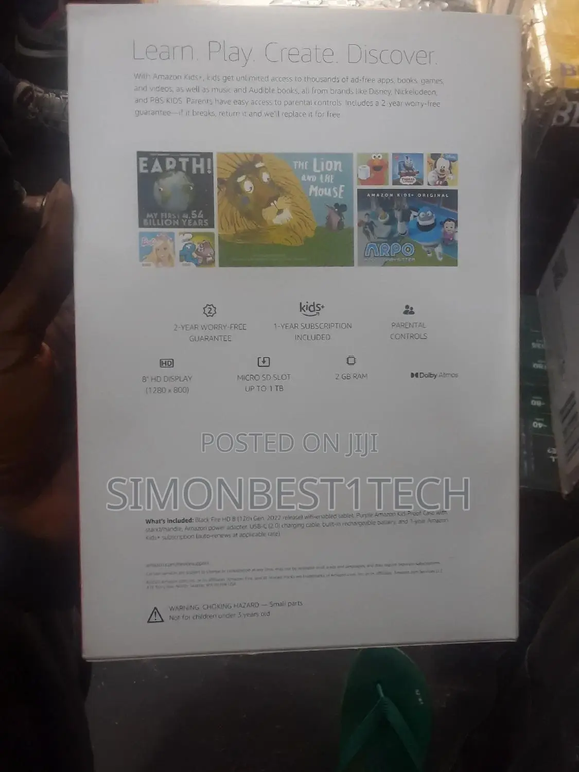 New Amazon Fire HD 8 (12 gen) 32 GB Gray