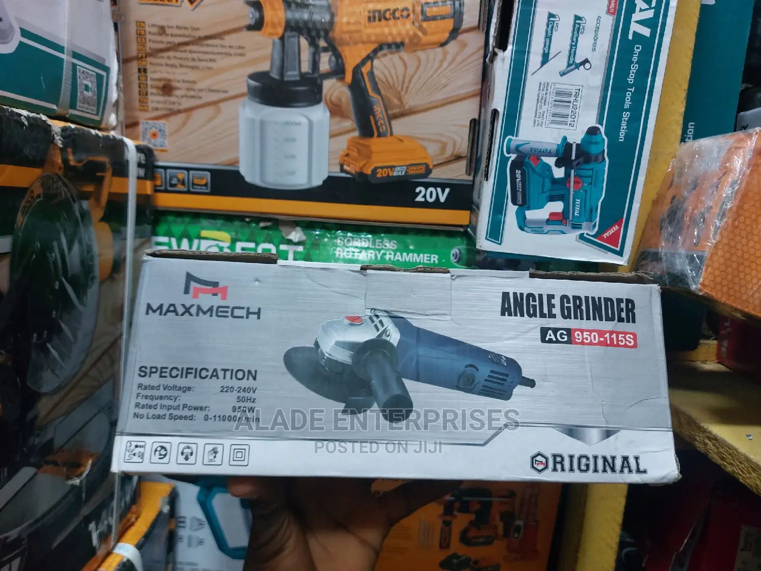 Angle Grinder Maxmech 950 Watts 115mm