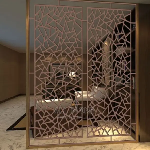 Partition Screens and Room Divider With Plate in Apapa Building