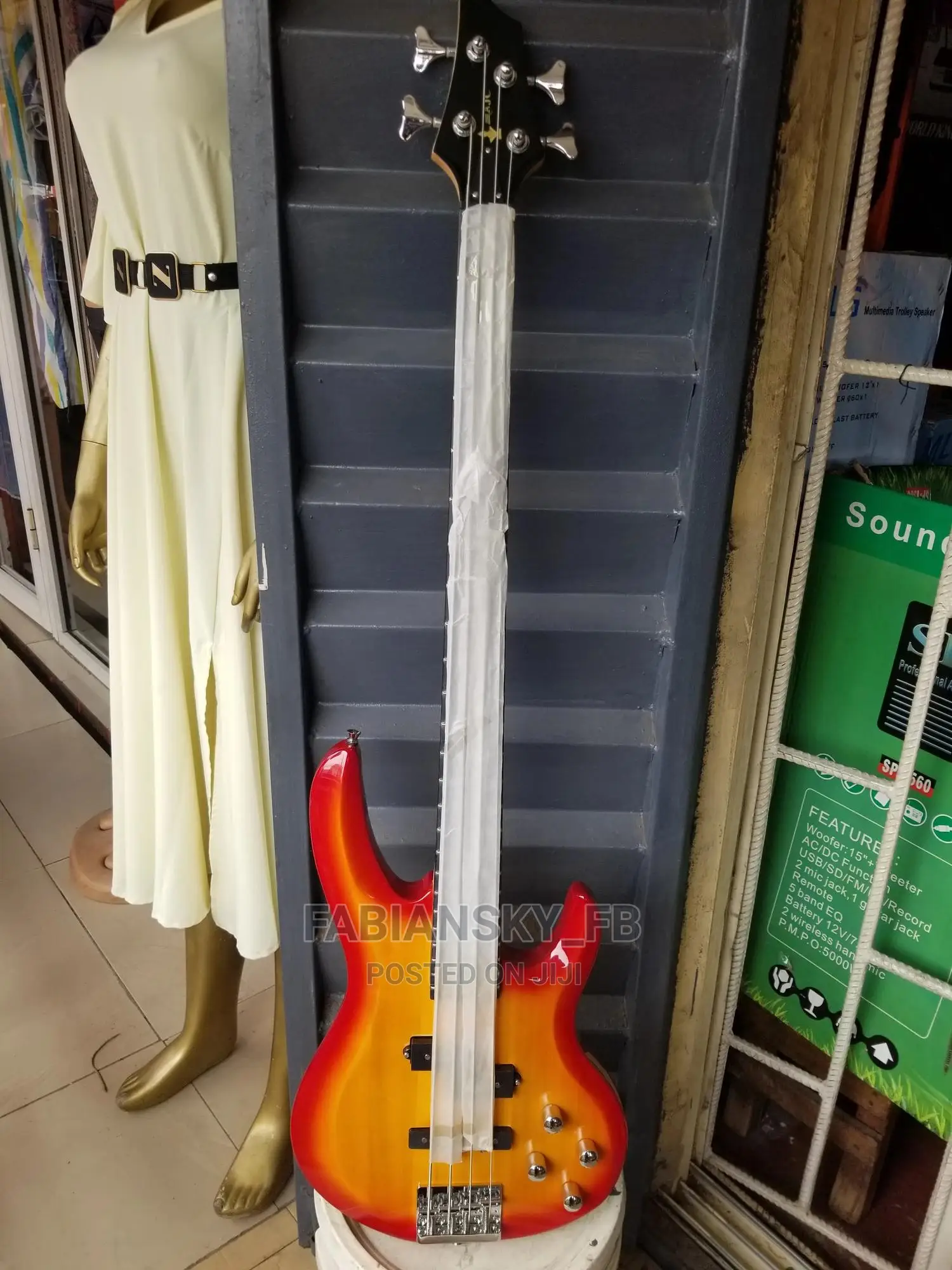 Original Professional Bass Guitar 4strings, Ajc Products