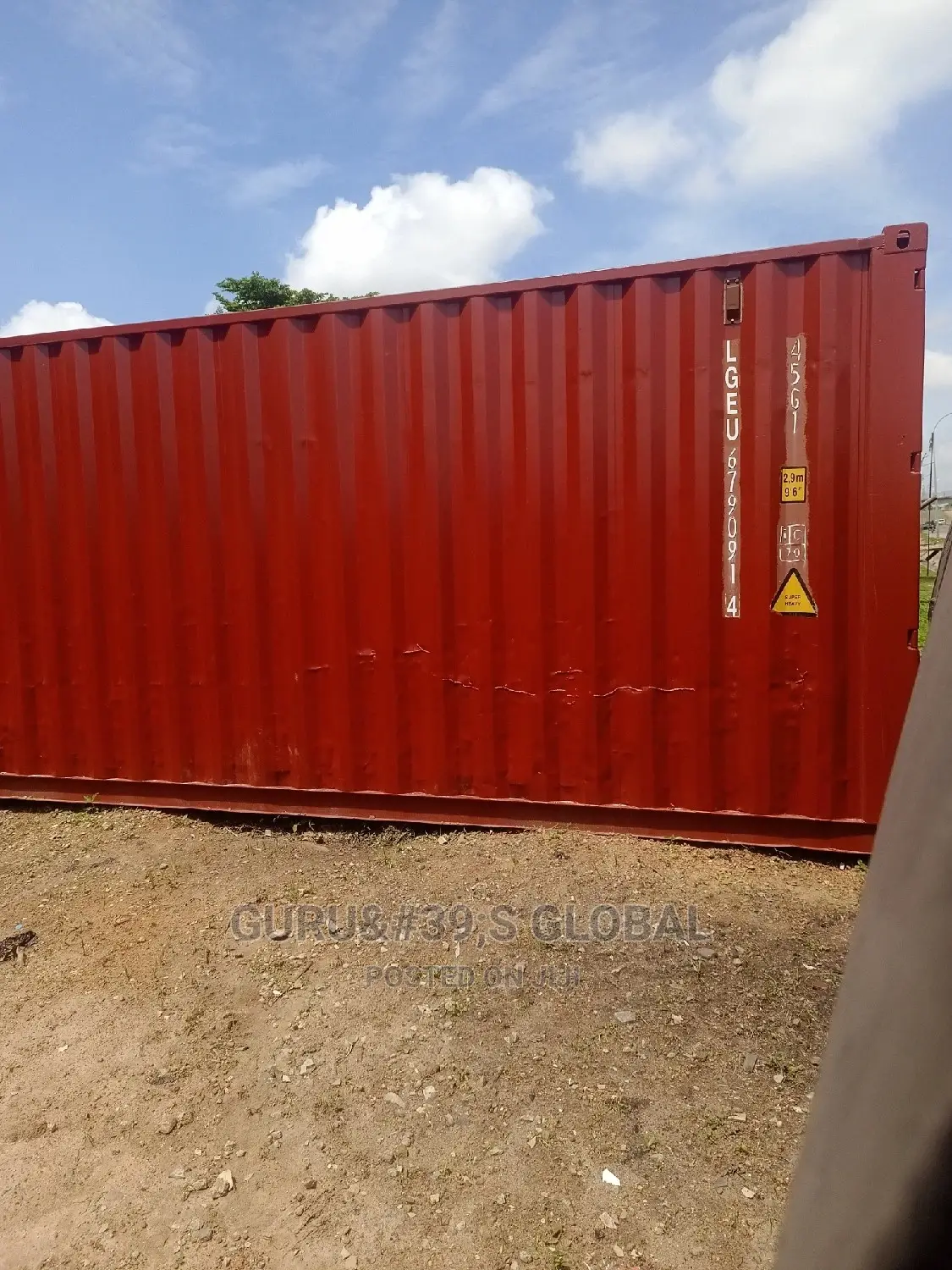 40ft Berger Container