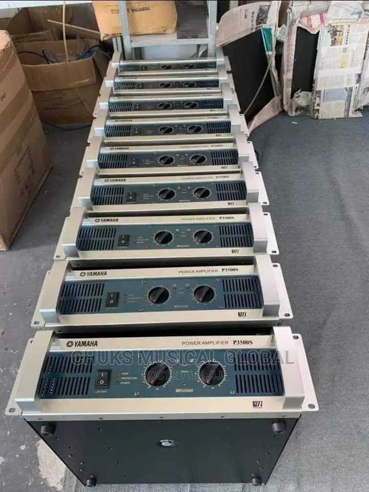 Yamaha Power Amplifier P3500s in Lekki Audio & Music Equipment, Chuks