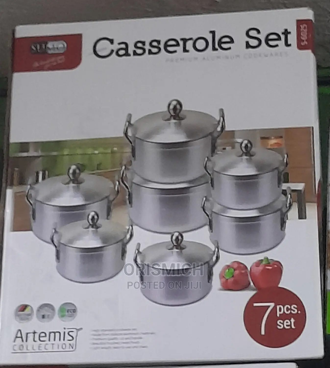 7pcs Casserole Set
