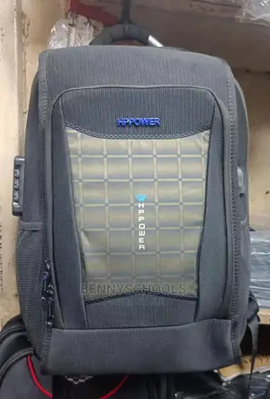 HP Power Backpack and Laptop Bag With USB and Earpies
