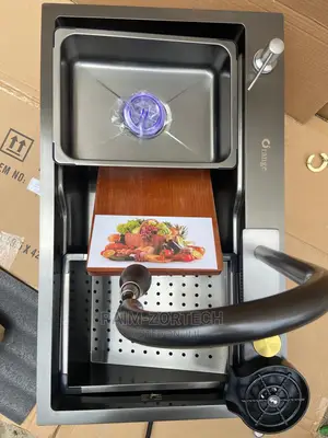 Completely Ant-Rust Black Stainless Steel Sink