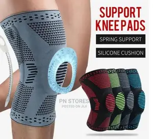 Knee Support Pads (Silicone) for Sports and Knee Support