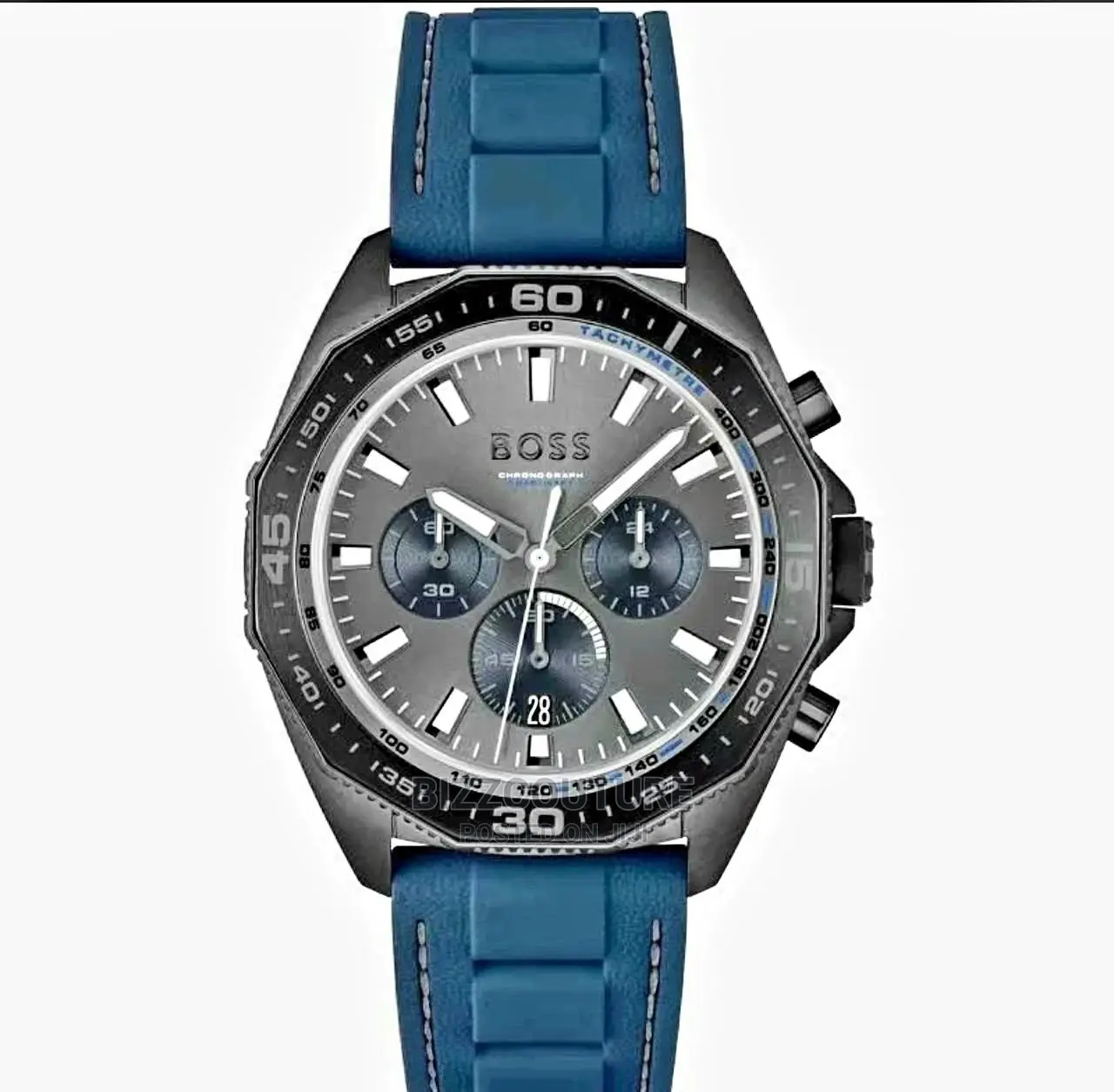 Original HUGO BOSS Rubber Strap Available in Store