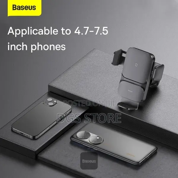 Baseus Wisdom Auto Alignment Car Mount Wireless Charger