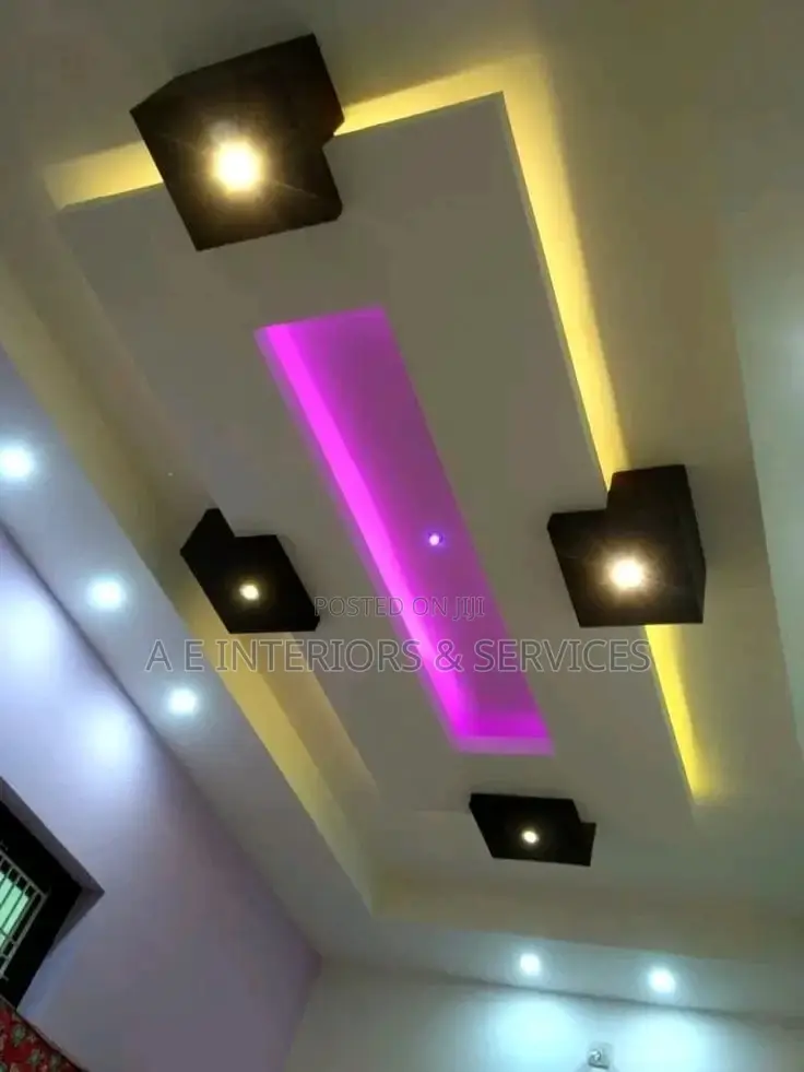 Pop Ceiling Wall Screeding Interior Design and Decor