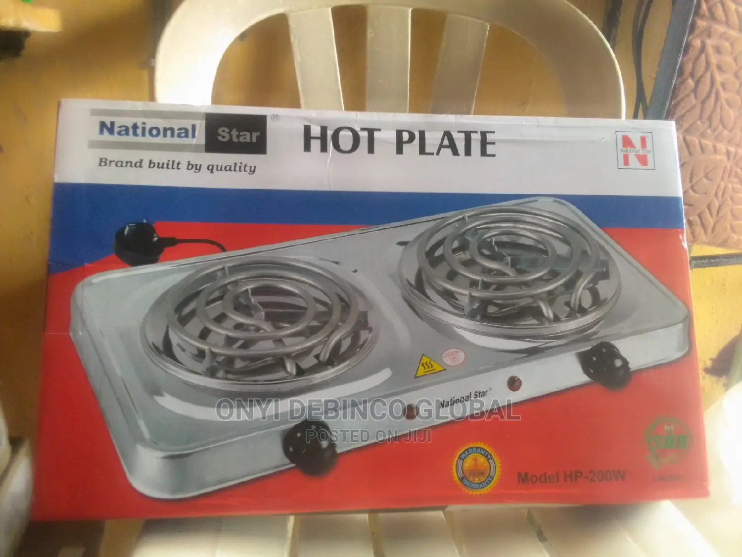 National 2 Burner Electric Hot Plate