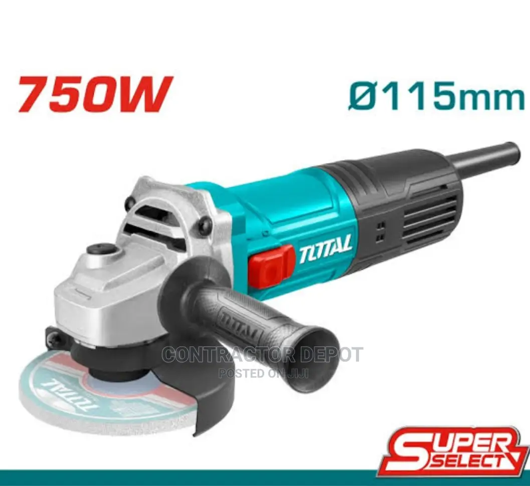 Total Angle Grinder 750w Tg)