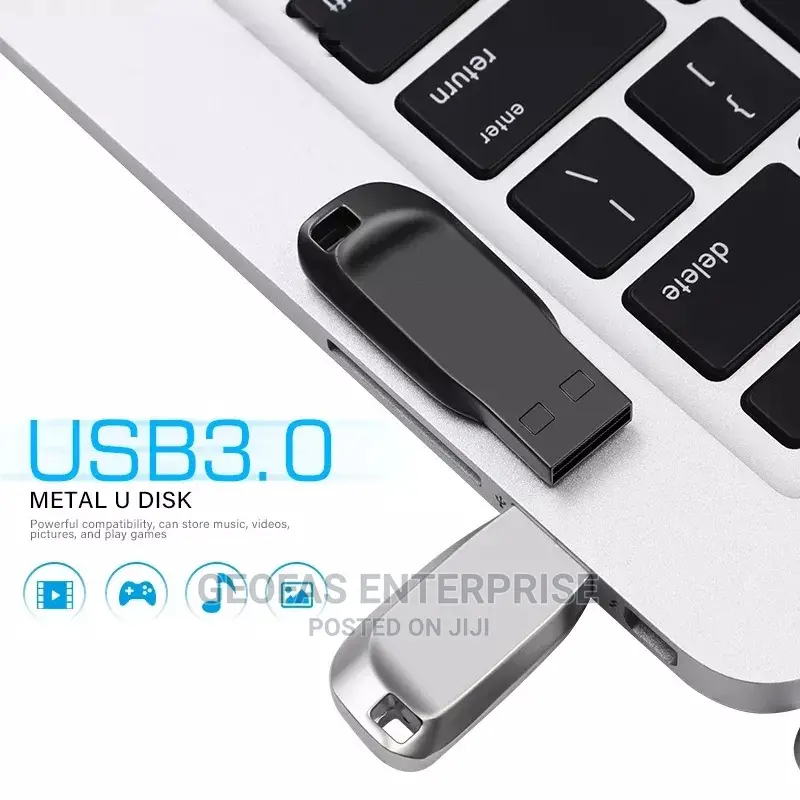 USB 3.0 2TB High Speed Waterproof Flash Drive