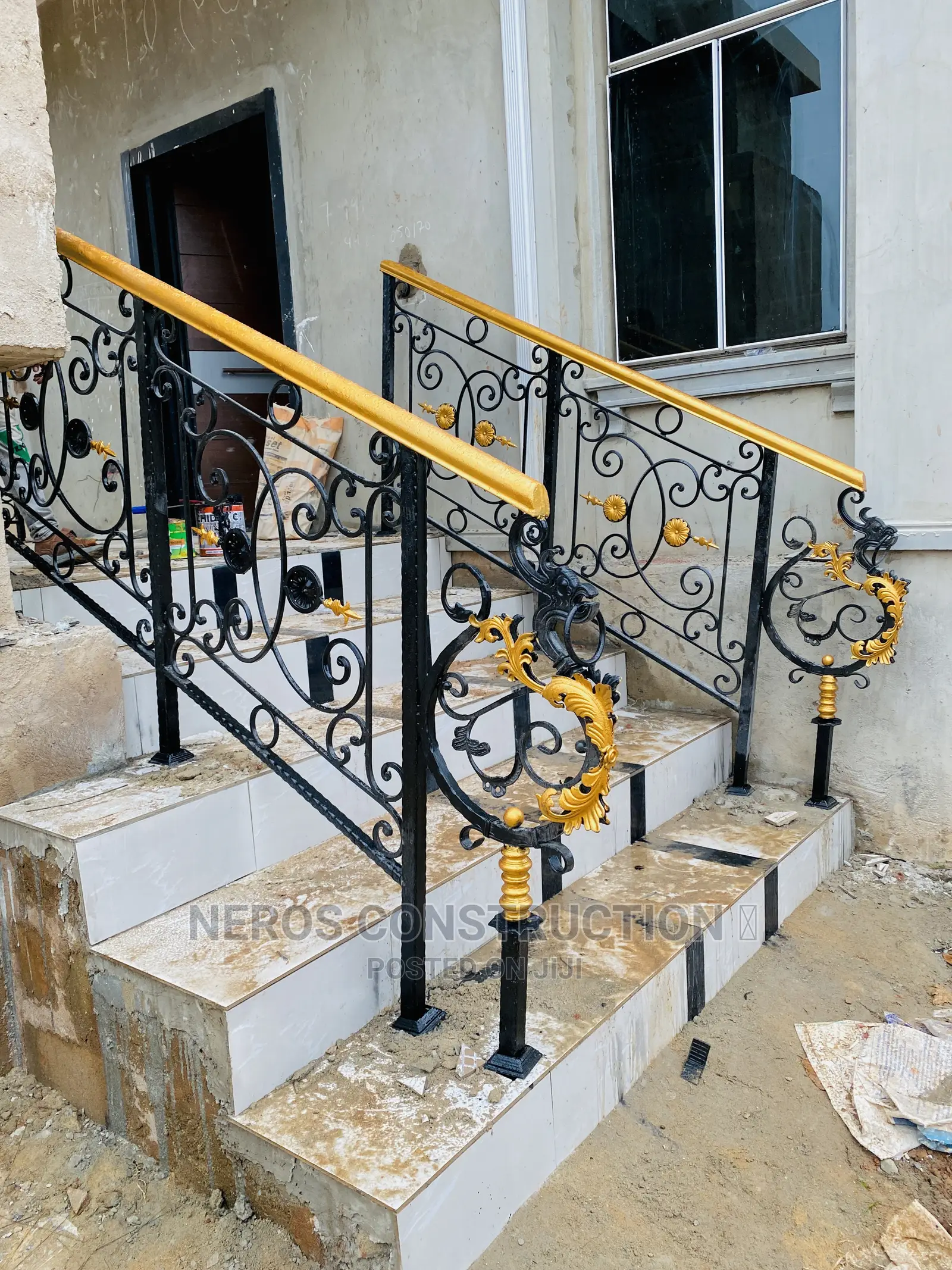 Exclusive Wrought Iron Handrail