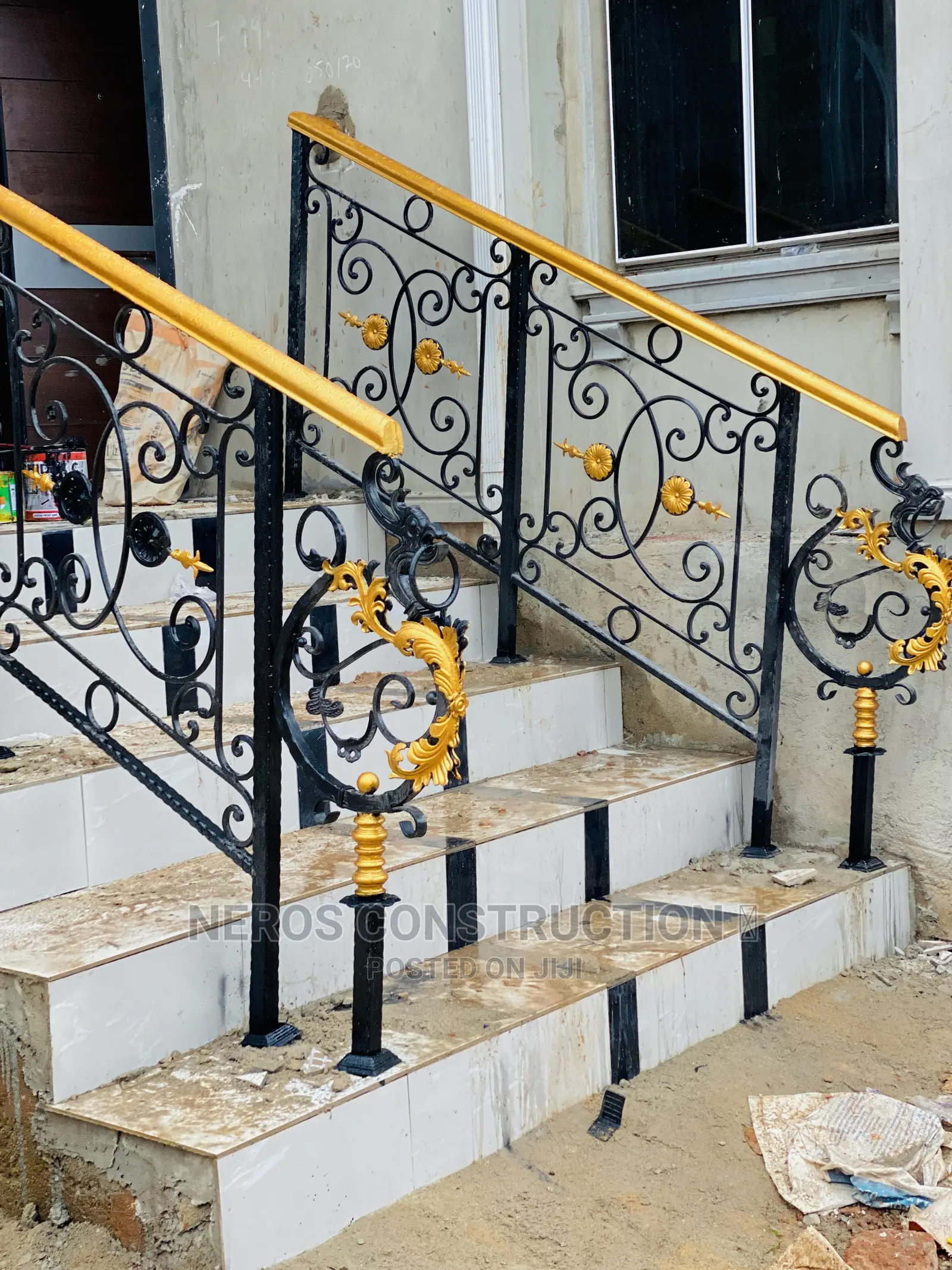 Exclusive Wrought Iron Handrail