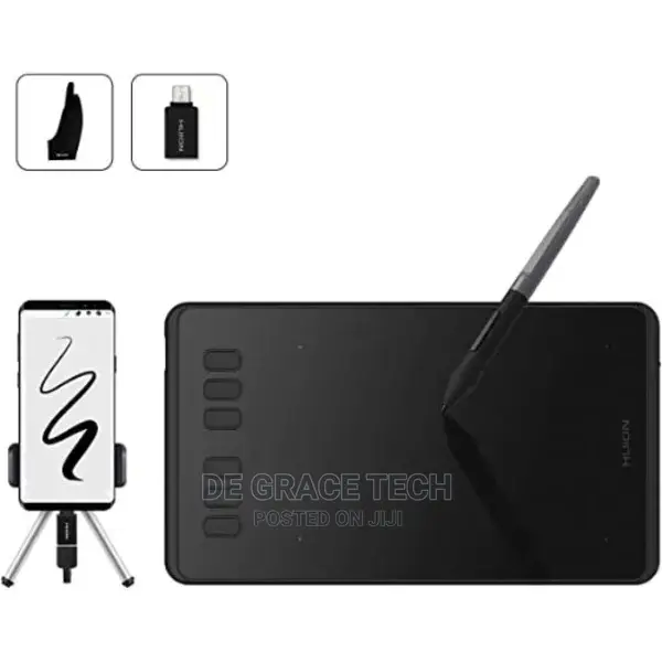 Huion Inspiroy Graphics Drawing Tablet With Battery-Freh640p