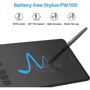 Huion Inspiroy Graphics Drawing Tablet With Battery-Freh640p