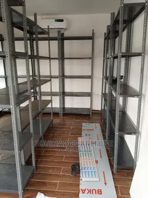 Metal Supermarket Shelves 5 Layers