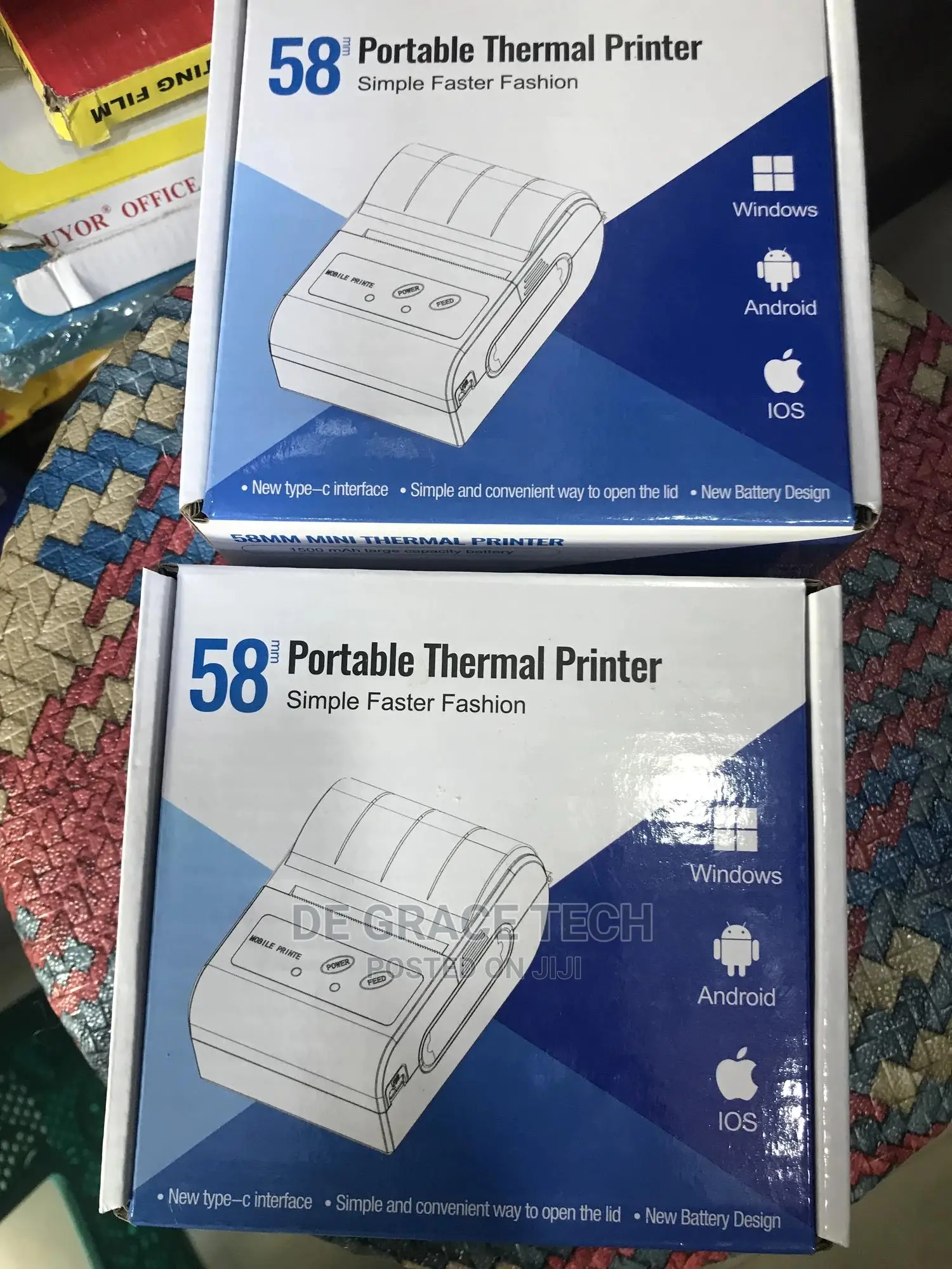 Portable Bluetooth Pos Thermal Printer