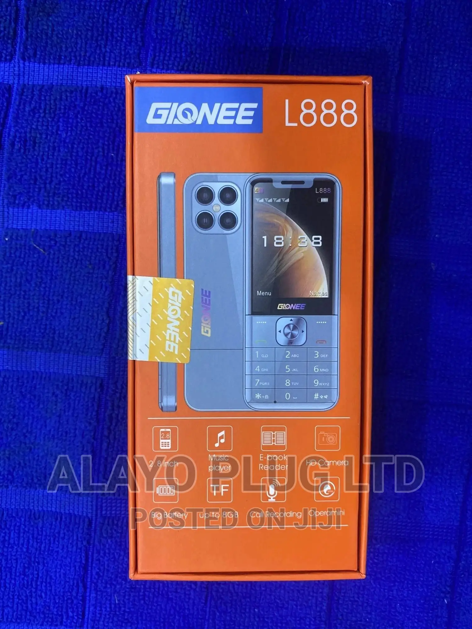 New Gionee L800 Blue