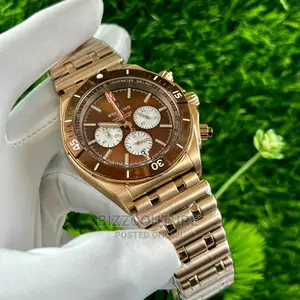 Original BREITLING Gold Chain Strap Available in Store
