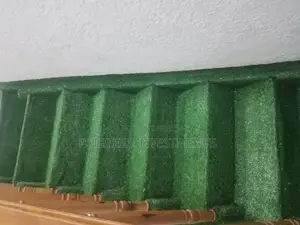 Skillfully Installation of Grass Carpet.