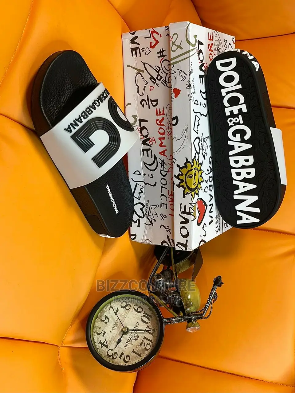 Original DOLCE GABBANA Slides Available in Store