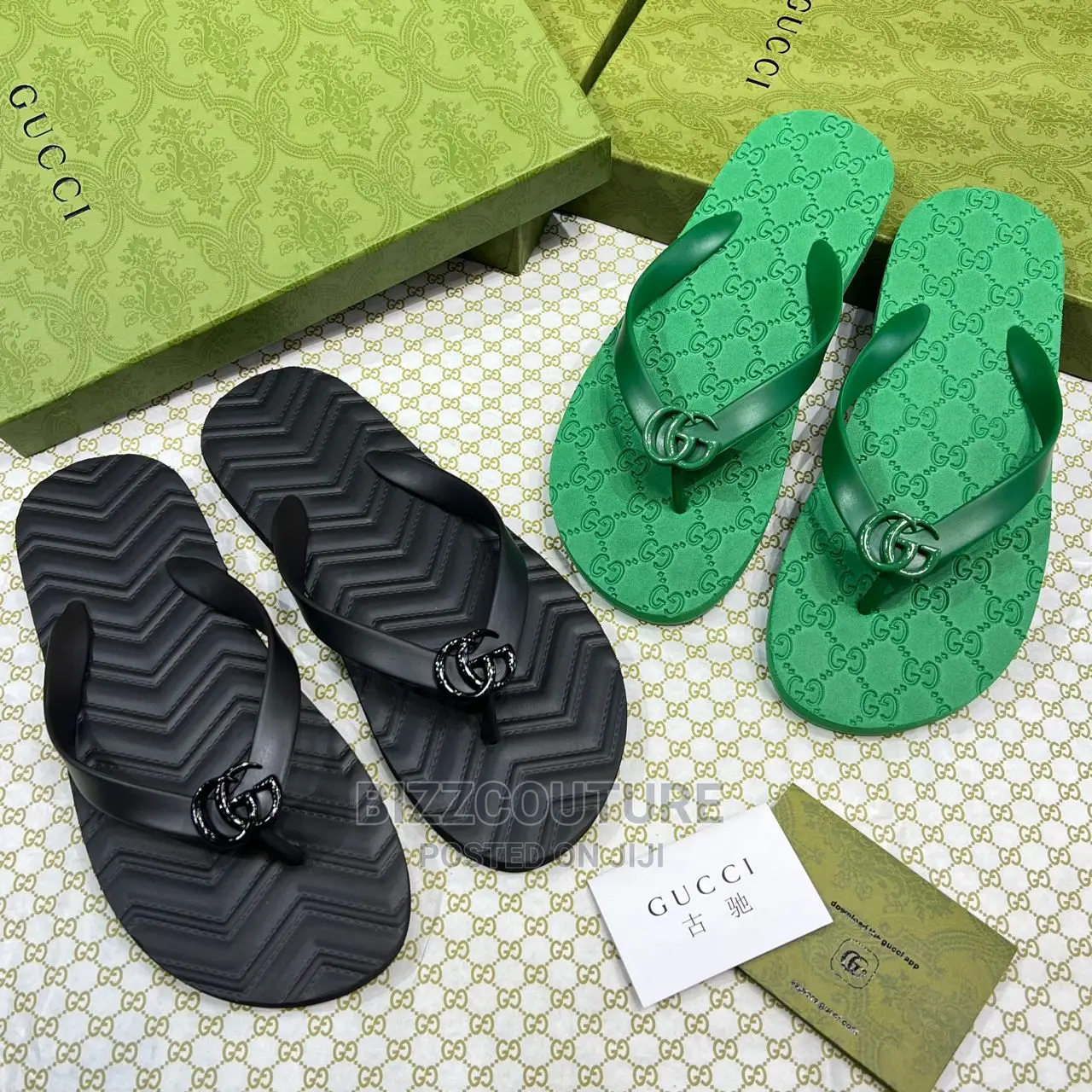 Original GUCCI Slippers Available in Store