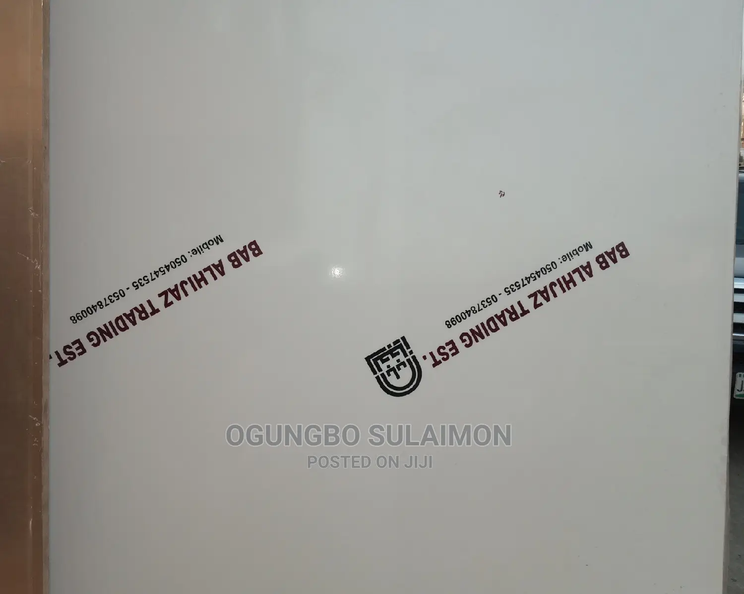 4×9ft MDF White High Gloss