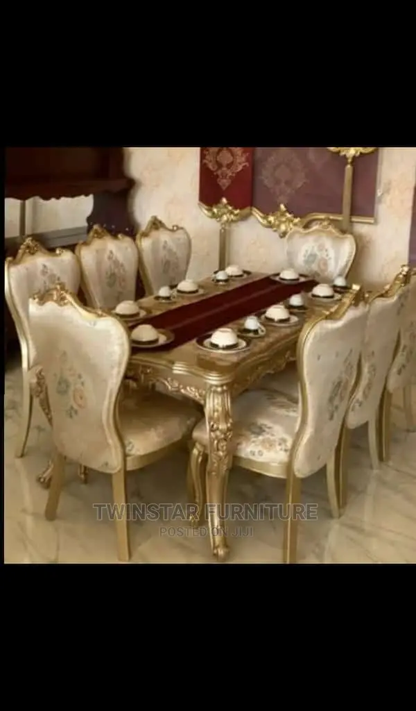 Modern Royal8 Seaters Dinning Table With Chairs