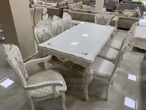Modern Royal8 Seaters Dinning Table With Chairs