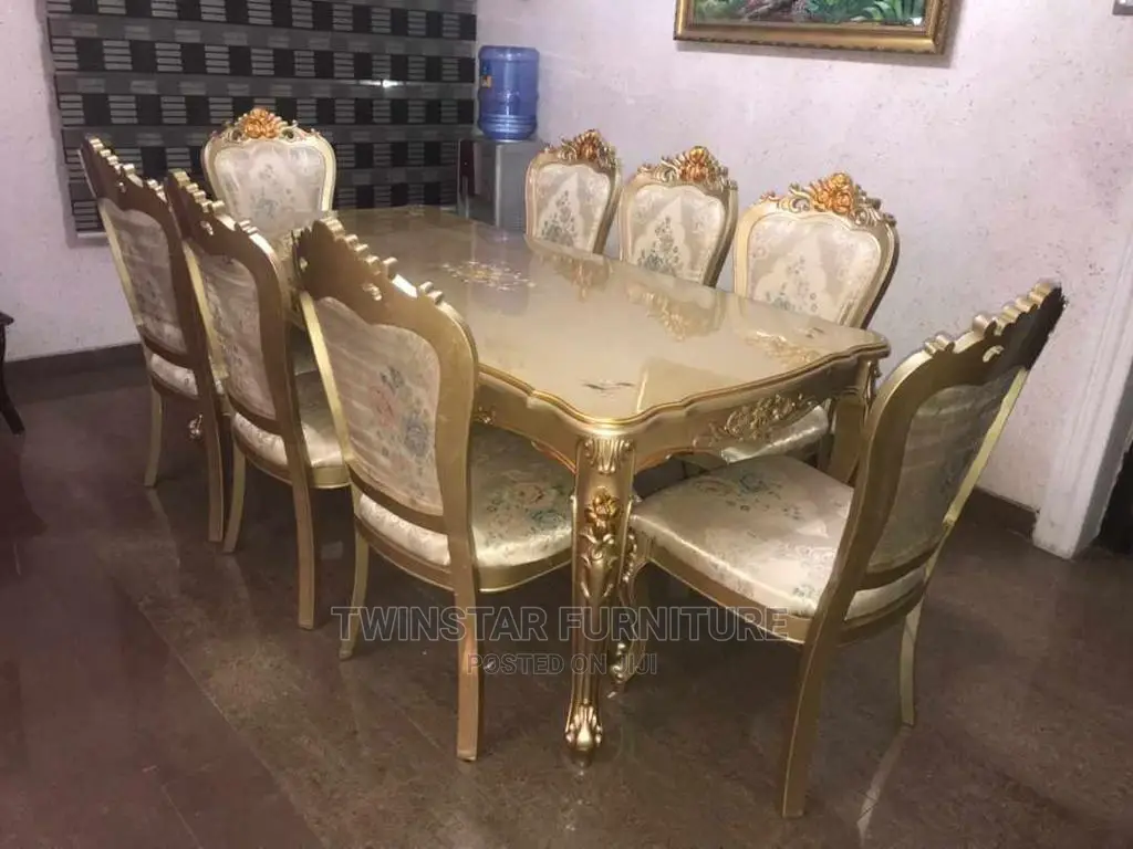 Modern Royal8 Seaters Dinning Table With Chairs