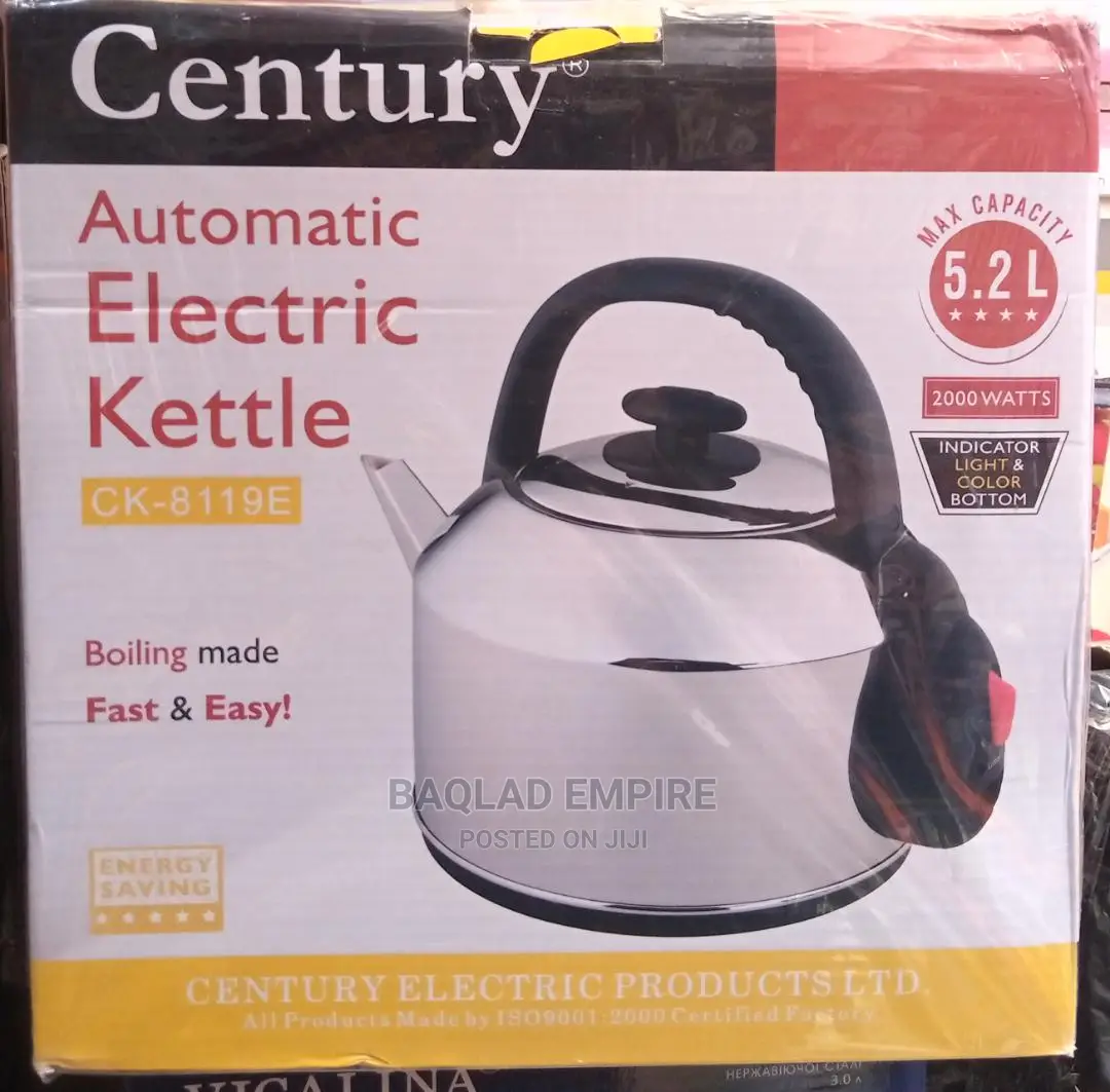 5.2 Litres Century Electric Kettle
