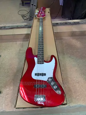 Quality Photogenic Four String Passive Bass Guitar