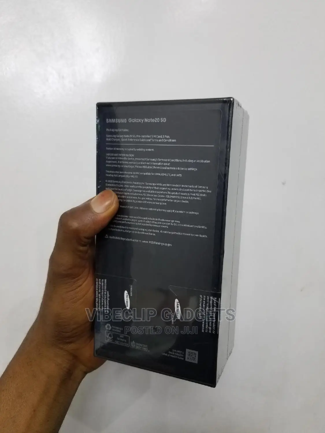 New Samsung Galaxy Note 20 5G 128 GB Black